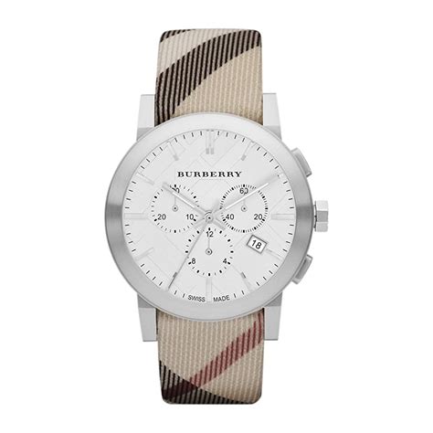 bu9357 burberry watch|Men's Check Chronograph Watch (BU9357) .